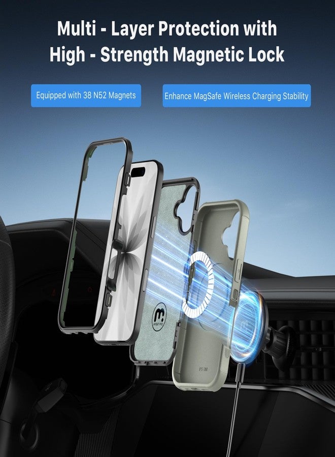 جراب M MYBAT PRO Rogue Edition للهاتف 6.1 بوصة 2025 (تيتانيوم طبيعي) - Image 2