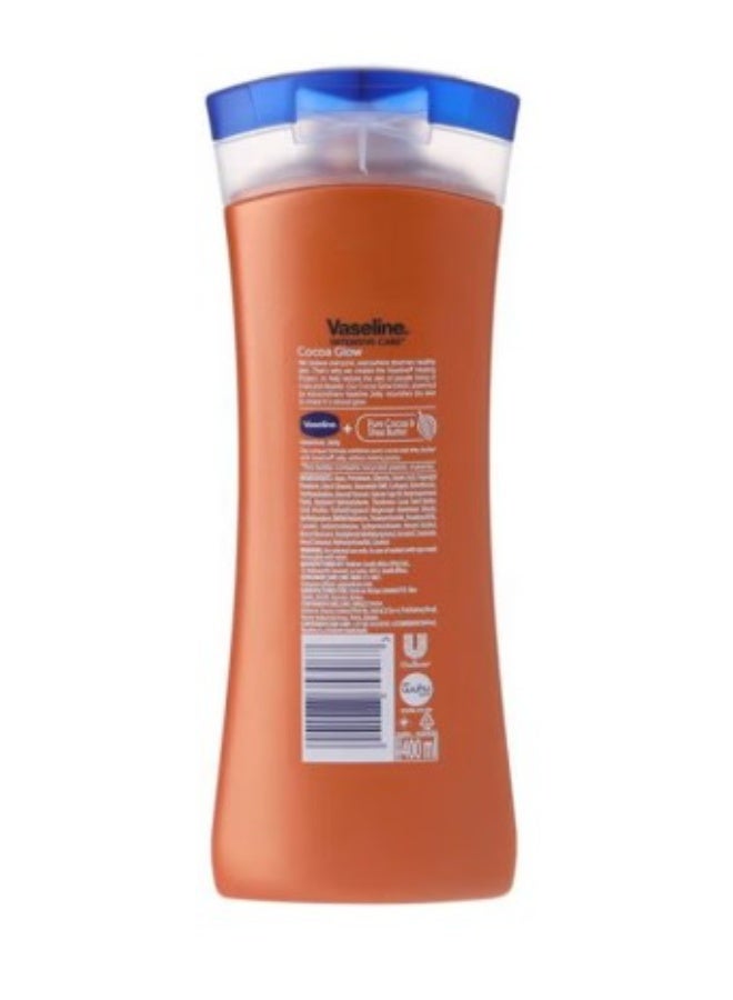 Vaseline Intensive Care Cocoa Glow Body Lotion 400ml - Image 2