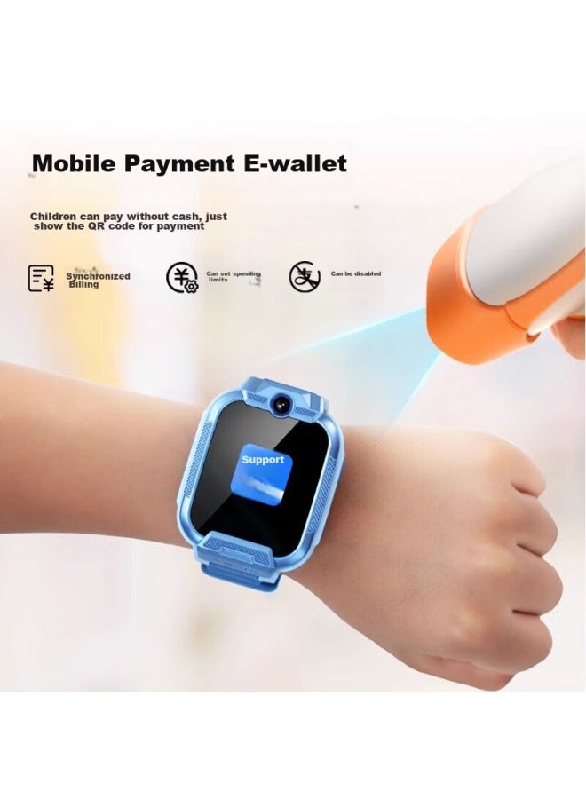 Xiaoxun Children's Watch X5pro, Smarch Phone, Children's Smarch, 4g Full Network Sim Card Watch, Positioning Watch, Elementary School Boys And Girls Watch, Tiancai Blue - Image 5