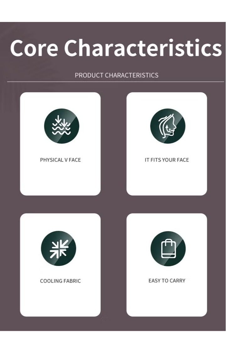 Double Chin Reducer,V Line Mask Face Lifting Strap,Face Lift Chin Strap Sculpting Tool,Reusable Face Shaper and Lifting Belt,Chin Up Eliminator,Exclusive Formula For Efficient Improvement(Purple) - Image 5