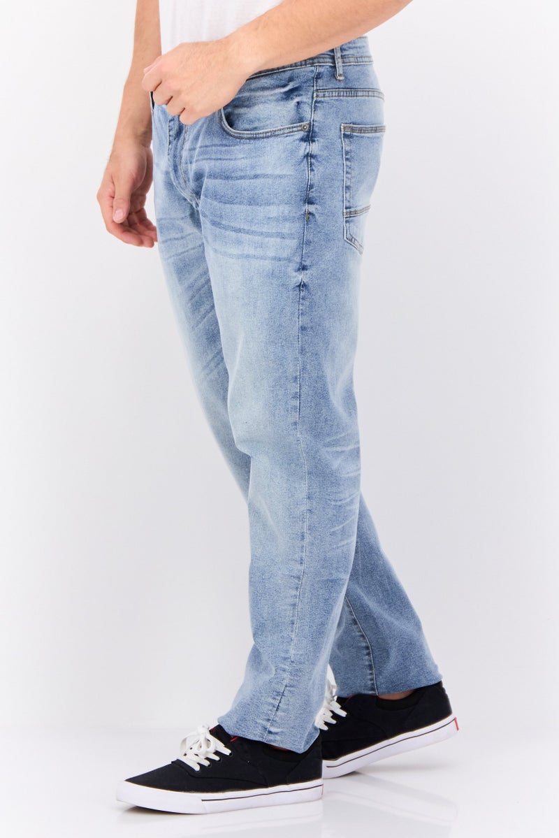 Company Eighty One جينز دنيم ضيق للرجال، قابل للتمدد، لون كحلي - Image 4