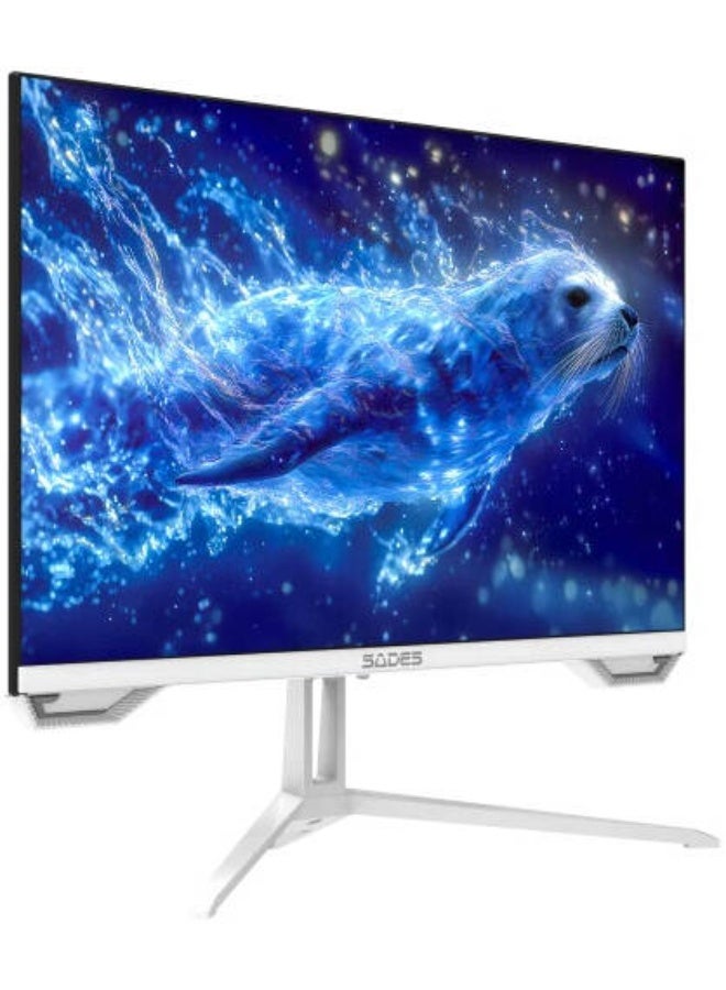 ساديس شاشة ألعاب سادس SL-Sealion-27 PLUS بحجم 27 بوصة FHD بتردد 180 هرتز IPS - أبيض - Image 2