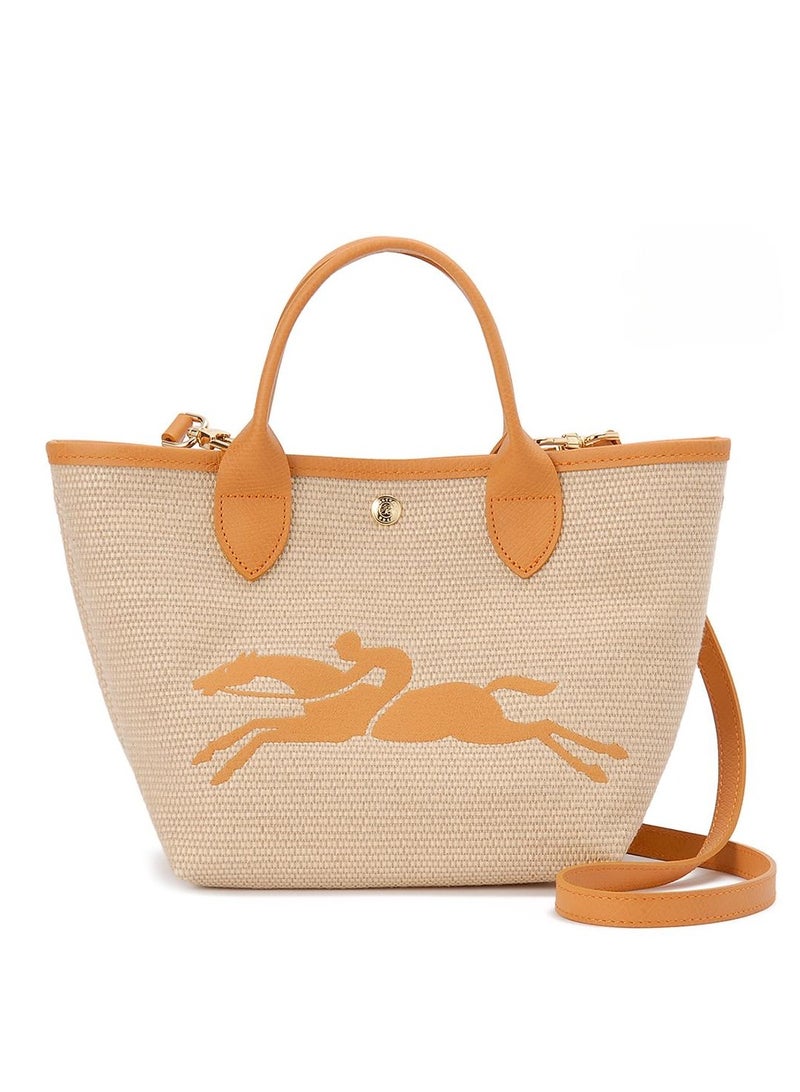 Longchamp France Original Le Panier Pliage Women's small tote Bag Yellow - Image 1