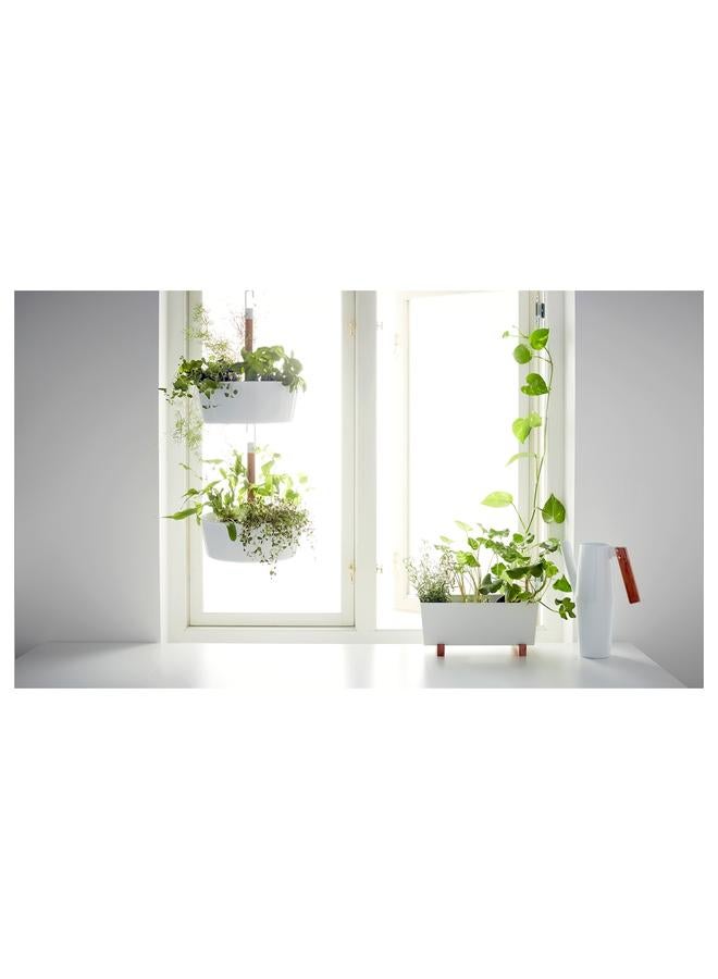 erorex Plant Pot, White, 32X15 Cm - Image 2