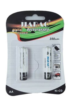 Jiabao Rechargeable Battery Digital Power , Ni-CD , Type AA - 350mAh  - Image 1