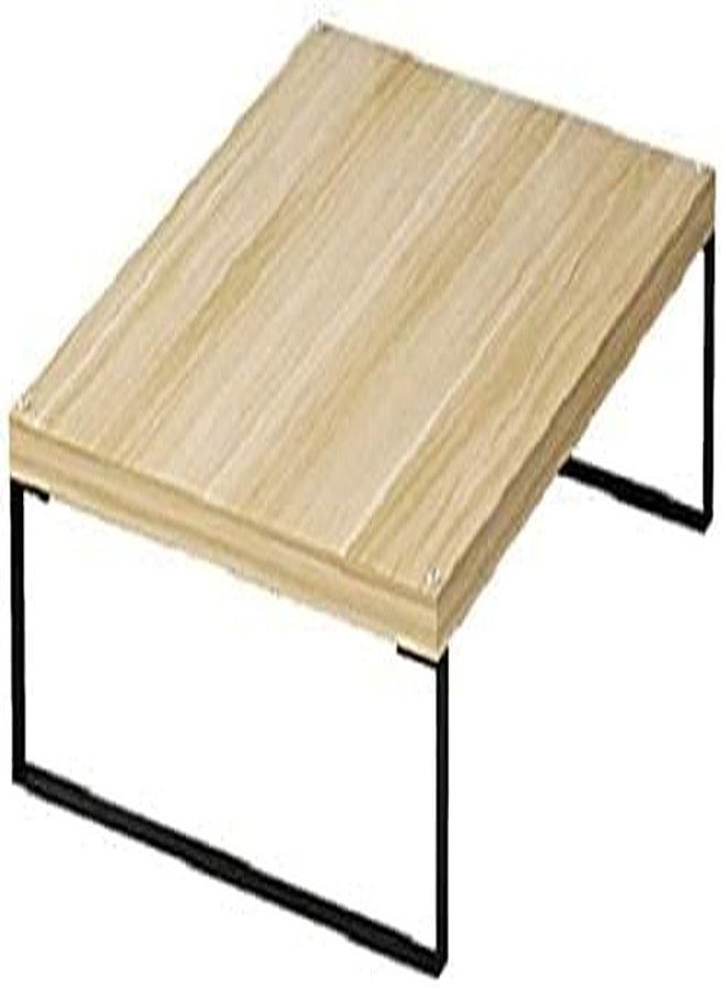 OGFC 25550 Kitchen shelf microwave stand, Pantry baker's rack utility storage shelf microwave stand kitchen induction cooker bracket wooden storage 40x30x8cm - Image 1