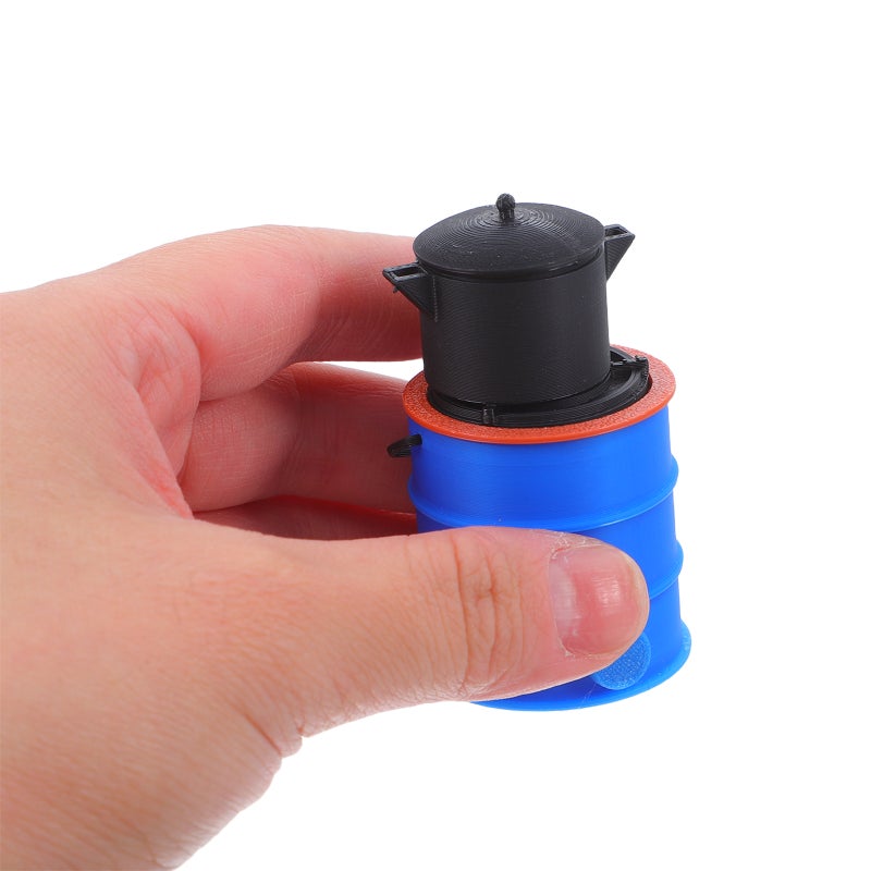 1 Set Dollhouse Miniature Stove 1:12 Scale Mini Coal Stove Model Miniature Dollhouse Accessories Tiny Camp Stove Prop - Image 3