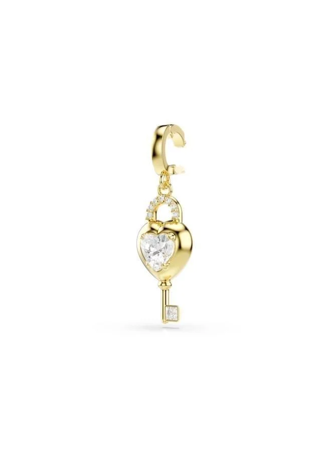 SWAROVSKI  Idyllia White Crystal Charm Gold Tone Plated Bracelet for Women | Best Price UAE
