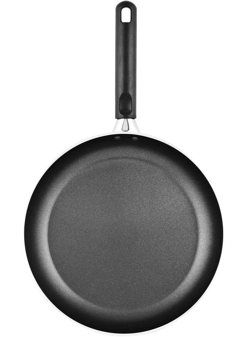 Queen Time Heavy Duty 30CM Fry Pan – Scratch Resistant Nonstick Surface Built with durability in mind, this pan resists scratches, maintains performance over time, and includes a sturdy grip handle for safe and controlled cooking in busy kitchens. - Image 3