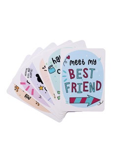 Oye Happy Oye Happy - Baby Milestone Placards | Set of 12 Adorable Cards for Baby's Milestones | Memory Capturing Cards  - Image 1