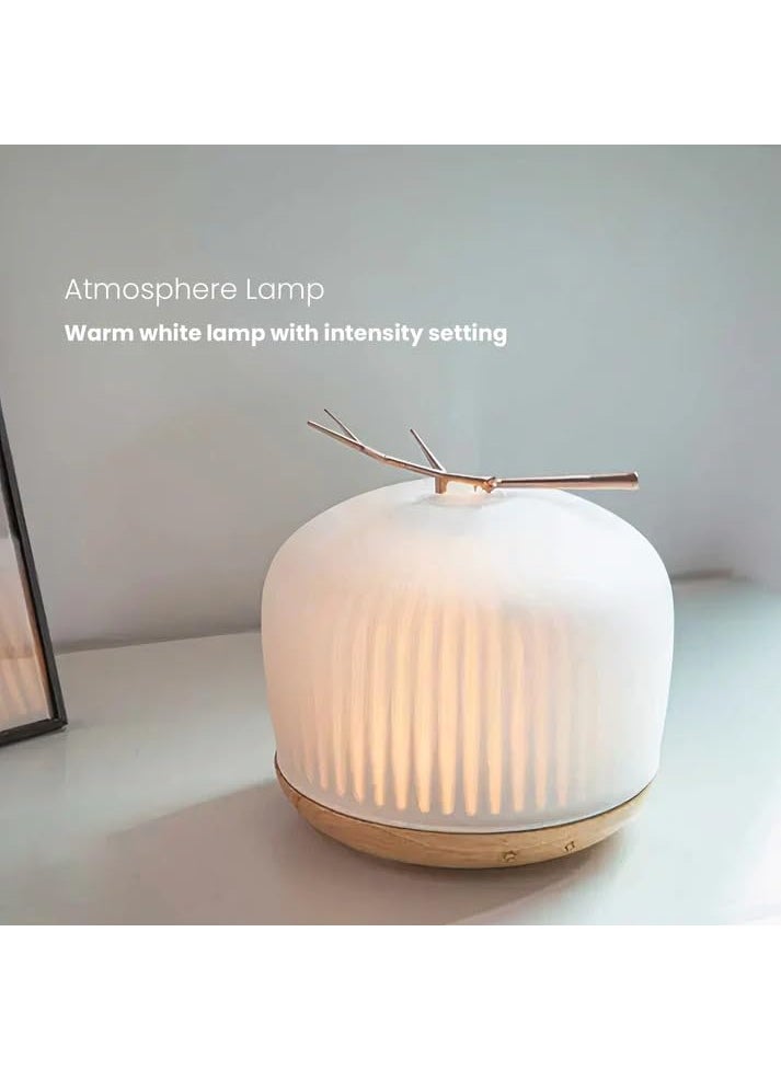Fruik - Twig Premium Ultrasonic DiffuserEssential Oil Diffuser Solid Wood Base Cool Ultrasonic Mist Diffuser - Image 1