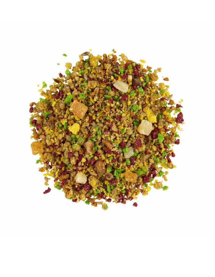 CeDe CéDé Moist Egg Food Allround with Tropical Fruit for Ornamental Birds – 200g - Image 2