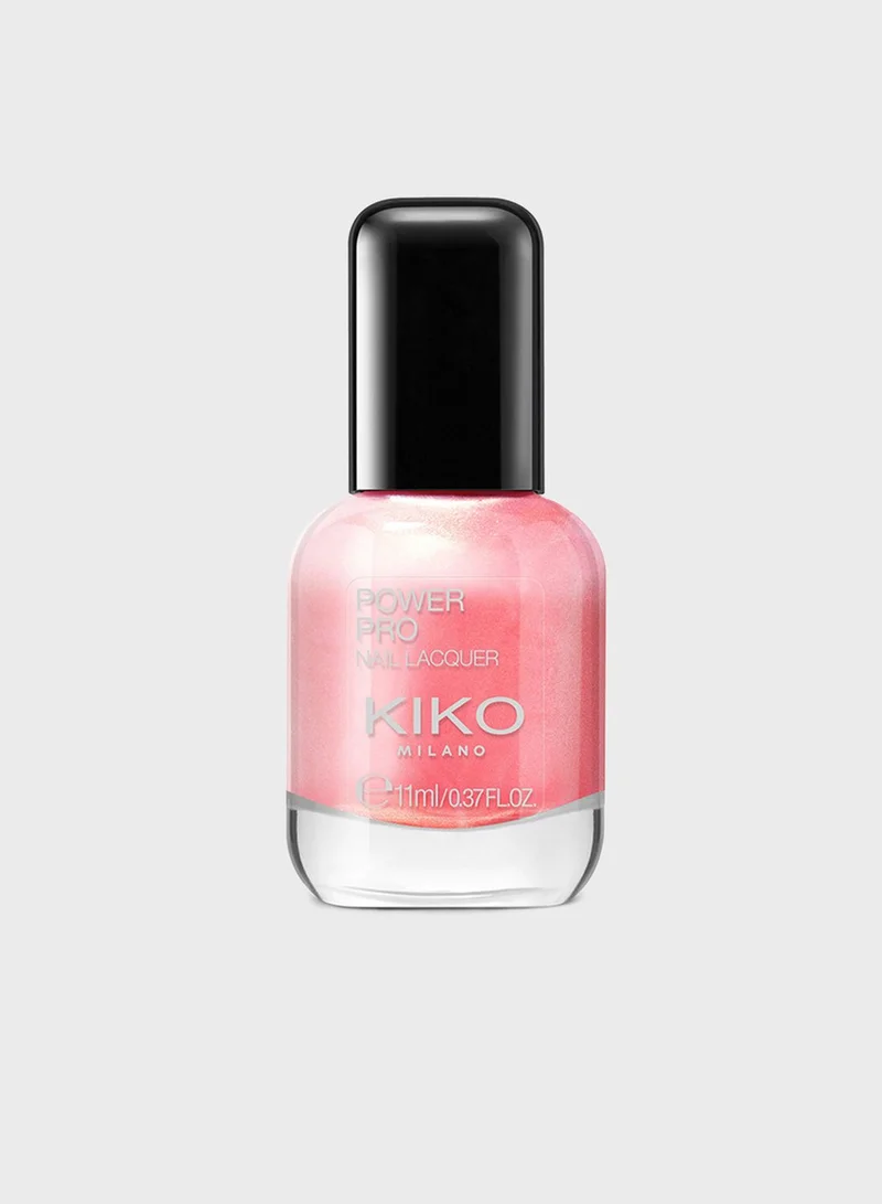 KIKO MILANO Power Pro Nail Lacquer - 228 Metallic Pink