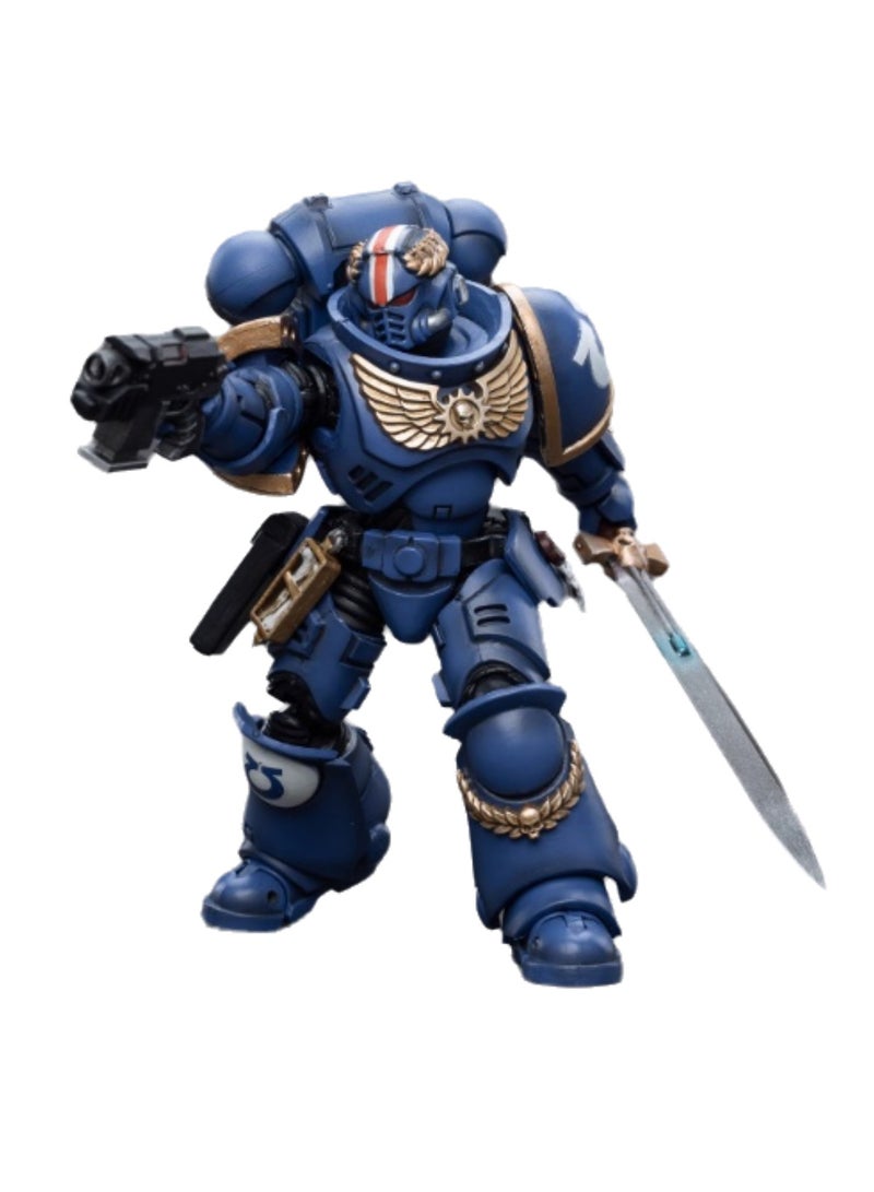 JOYTOY Warhammer 40,000 Action Figure, Primaris Lieutenant Argalanth, 4.7 Inch 1/18 Warhammer 40K Series Model, Unisex, Adult, New Year Festival, Birthday Gift, Suitable for Children 15 Years Old and Above - Image 3