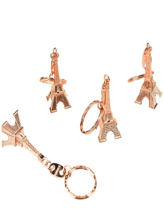 Homeford Paris Eiffel Tower Keychain Party Favors, Rose Gold, 1-7/8-inch, 12-count - Image 4