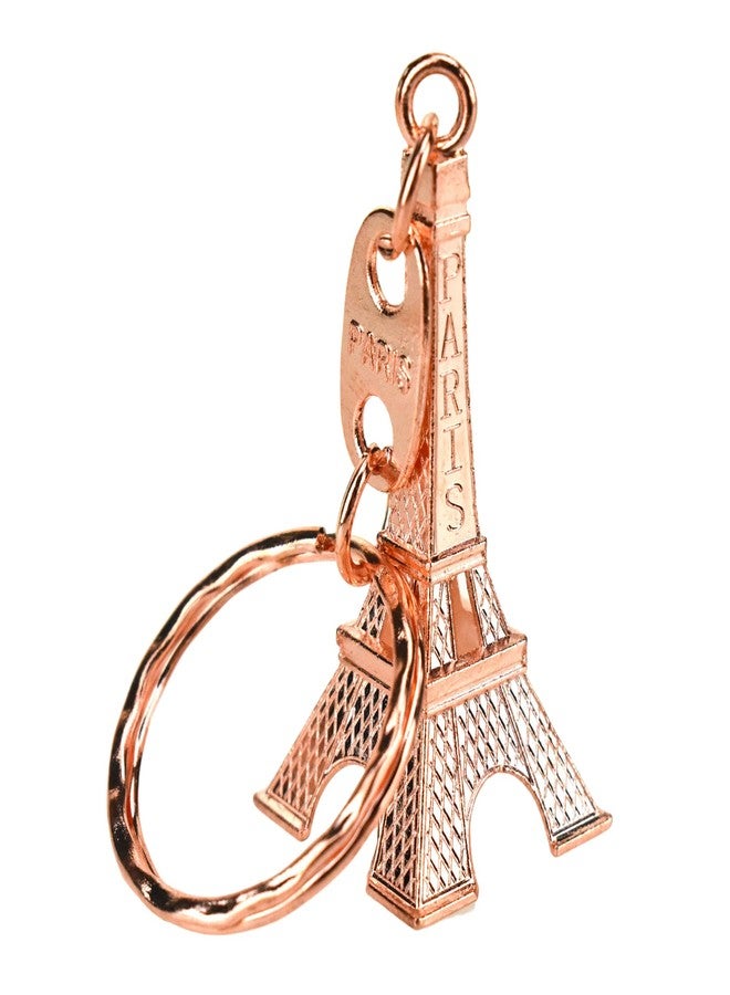 Homeford Paris Eiffel Tower Keychain Party Favors, Rose Gold, 1-7/8-inch, 12-count - Image 2