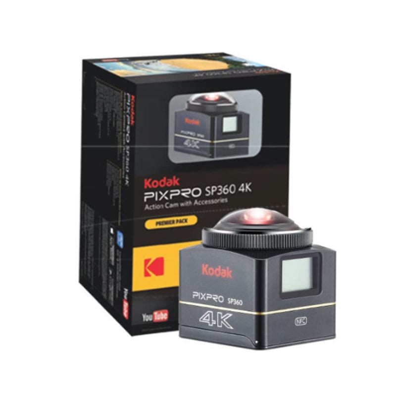 Kodak Kodak PIXPRO SP360 4K Premier Pack VR Camera  - Image 1