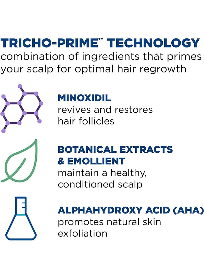 ريجين رغوة روجاين للرجال 5% مينوكسيديل لعلاج تساقط الشعر ونمو الشعر، علاج موضعي للشعر الخفيف، إمداد لمدة 3 أشهر - Image 3