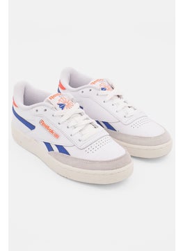 Reebok Women Club C Revenge Lace Up Tennis Shoes, White Combo  - Image 1