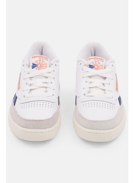 Reebok Women Club C Revenge Lace Up Tennis Shoes, White Combo  - Image 3