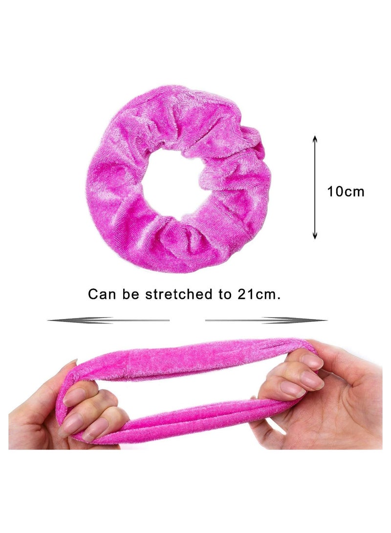 ORiTi Hair Scrunchies Velvet Elastic Hair Bands Scrunchy Hair Ties Ropes 20pc set - Image 4