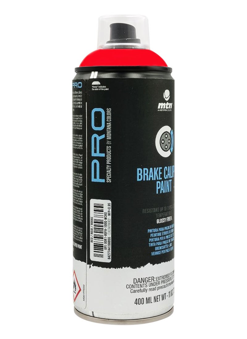 Generic - High-Gloss Red Brake Caliper Paint – Heat-Resistant Spray for Long-Lasting Performance and Style, 400 ml - Image 1