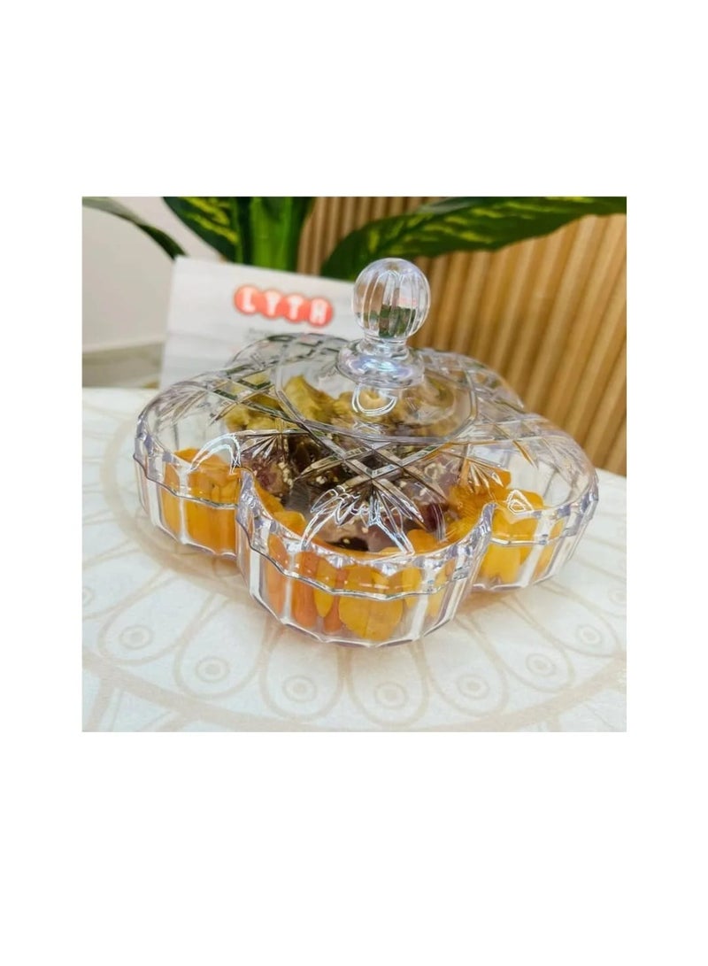 Mini Tamriya Bonbonniere (Acrylic) (16 cm) - Elegant and Practical Design with Handle for Easy Use Made of the Finest Materials and Shatterproof Generic - Image 3