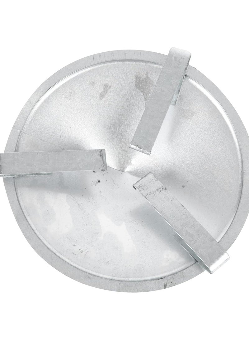 GGOOT Vented Chimney Cap Round Roof Rain Cap Top Round Exhaust Cap Weatherproof Outside Chimney Cover Replacement for Farmhouse Home Kitchen - Image 1