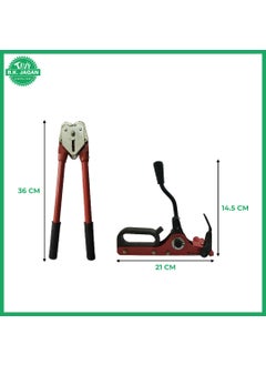 B.K.Jagan and Co BK Jagan CO Packing Strip Ratchet TENSIONER and Crimper Tool Carton Strapping Tensioner Box Packing Tool  - Image 4