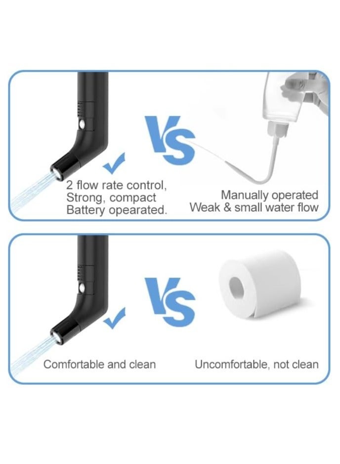 Portable Bidet Travel Bidet Sprayer Electric Bidet Portable Jet Spray for Toilet, Bathroom and Outdoor Hiking, Shower Spray with 2.3 Liters Water Storage - Image 5