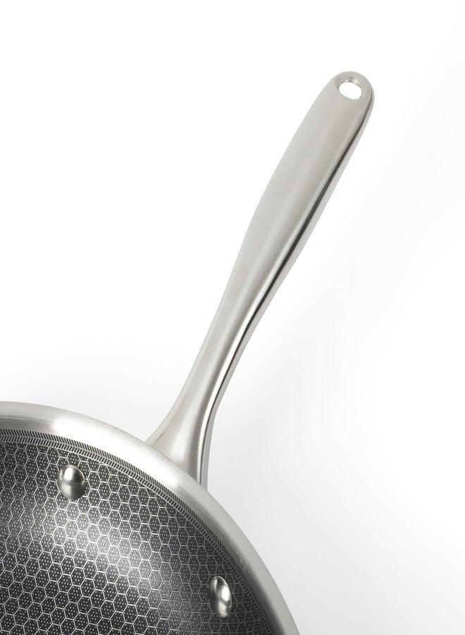 Oster Modessa Hybrid Premium Non-Stick Tri-Ply Stainless Steel 8" Fry Pan W/Etching - Image 5