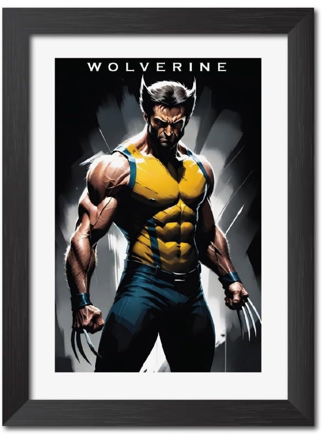 TenorArts Wolverine X Men Poster Frame - Image 1