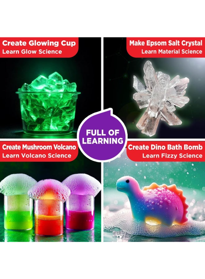 Doctor Jupiter Super Science Kit for Kids Ages 8-12 | Chemistry Set, STEM Toy with 100+ Experiments & Geyser Tube Ideas for Boys & Girls 8+ Years Old | Learning & Educational Projects - Image 4