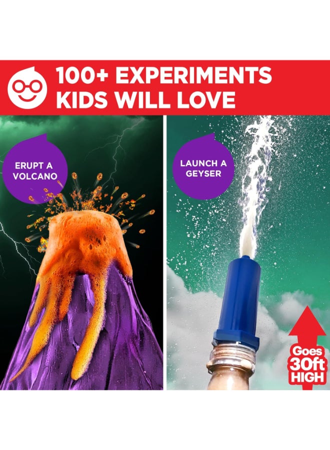 Doctor Jupiter Super Science Kit for Kids Ages 8-12 | Chemistry Set, STEM Toy with 100+ Experiments & Geyser Tube Ideas for Boys & Girls 8+ Years Old | Learning & Educational Projects - Image 3