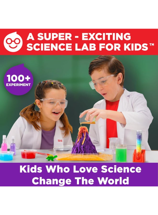 Doctor Jupiter Super Science Kit for Kids Ages 8-12 | Chemistry Set, STEM Toy with 100+ Experiments & Geyser Tube Ideas for Boys & Girls 8+ Years Old | Learning & Educational Projects - Image 2