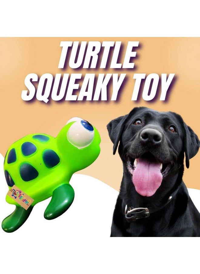 Western Era Turtle Squeaky Toy -Interactive Plush Toy, Unleash Fun In Your Furry Friend, Buddy For Dogs & Cats, Perfect For Playtime, Chew Time, Cuddle Time, Long-Lasting For Your Beloved Pet  - Image 2