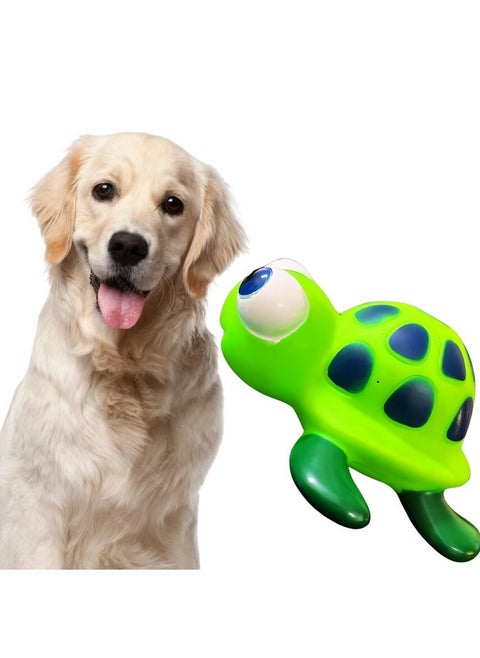Turtle Squeaky Toy -Interactive Plush Toy, Unleash Fun In Your Furry Friend, Buddy For Dogs & Cats, Perfect For Playtime, Chew Time, Cuddle Time, Long-Lasting For Your Beloved Pet