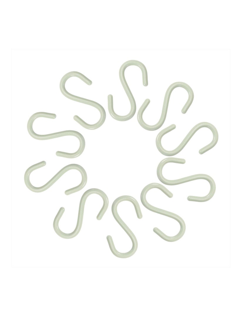 KNP KNP Medium Plastic S-Hook is a versatile and durable hanging solution designed for home, kitchen, office, and outdoor use.  - Image 1