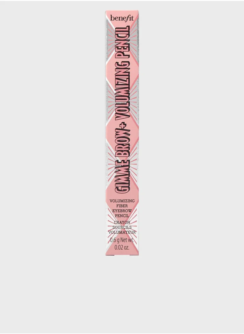Benefit Cosmetics Gimme Brow + Volumizing Pencil -  Volumizing Brow Pencil - Mini - 04 Warm Deep Brown