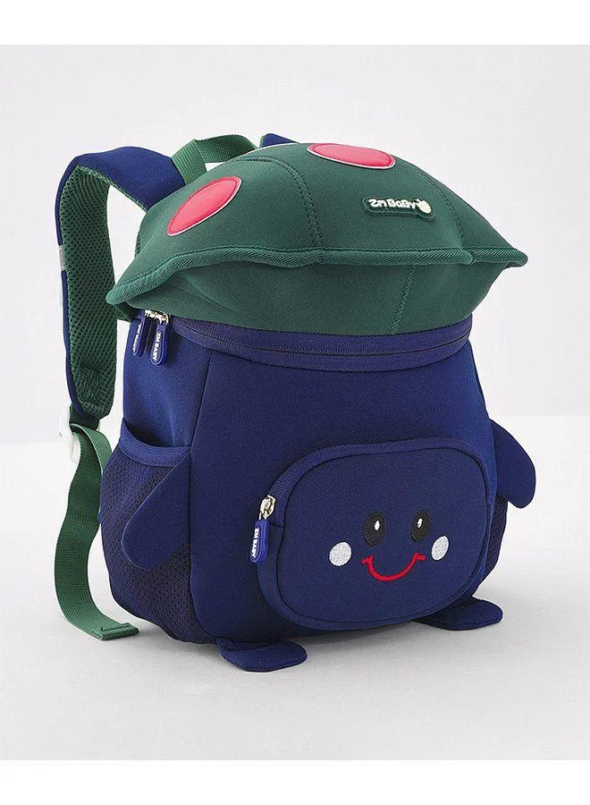 Bonfino Bonfino Cartoon School Bag, Padded Shoulder Straps, Breathable Mesh Back, Adjustable Fit, 6 Years+, Navy - 11 Inches