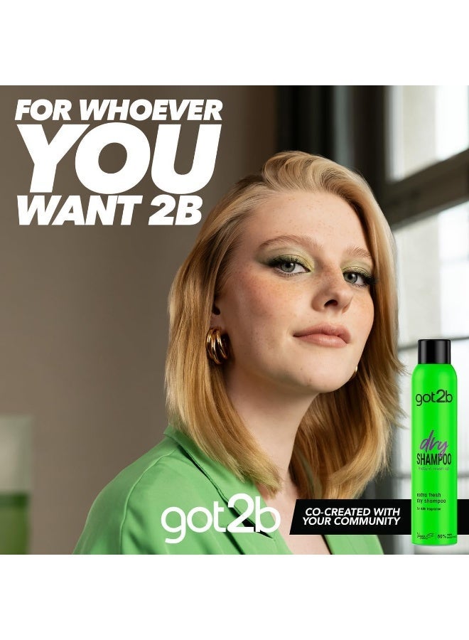 جوت تو بي شامبو Got2B Schwarzkopf Fresh It Up الجاف - نظيف ومنعش، 200 مل - Image 5