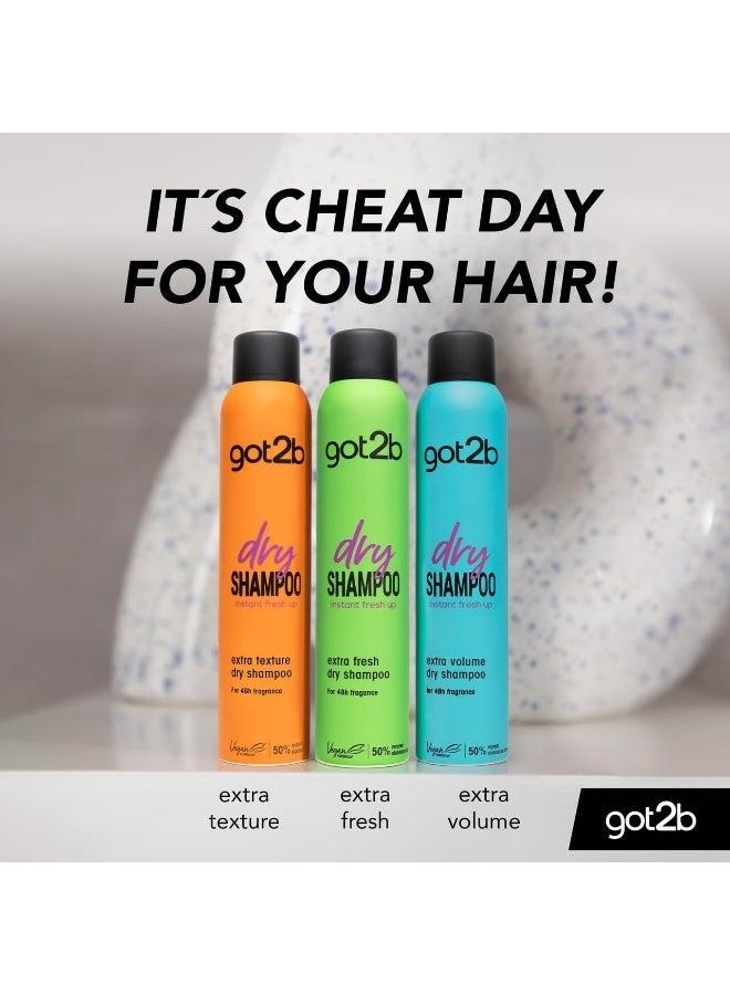 جوت تو بي شامبو Got2B Schwarzkopf Fresh It Up الجاف - نظيف ومنعش، 200 مل - Image 3