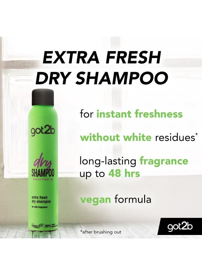 جوت تو بي شامبو Got2B Schwarzkopf Fresh It Up الجاف - نظيف ومنعش، 200 مل - Image 2