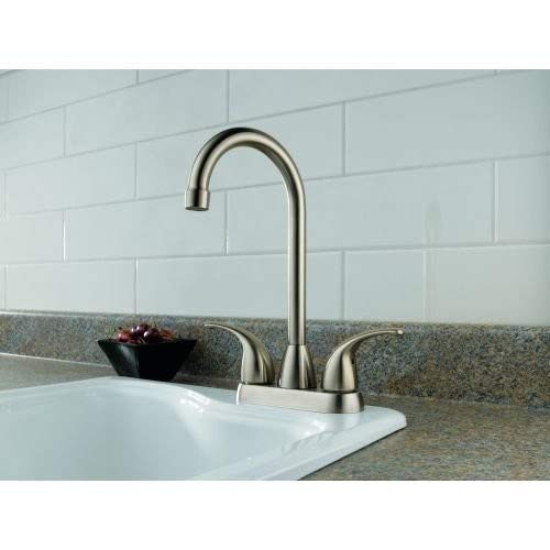 Peerless صنبور تحضير بار بيدين من بييرليس P288LF، كروم - Image 2