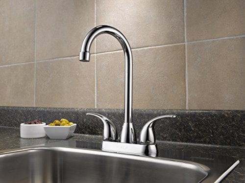 Peerless صنبور تحضير بار بيدين من بييرليس P288LF، كروم - Image 3