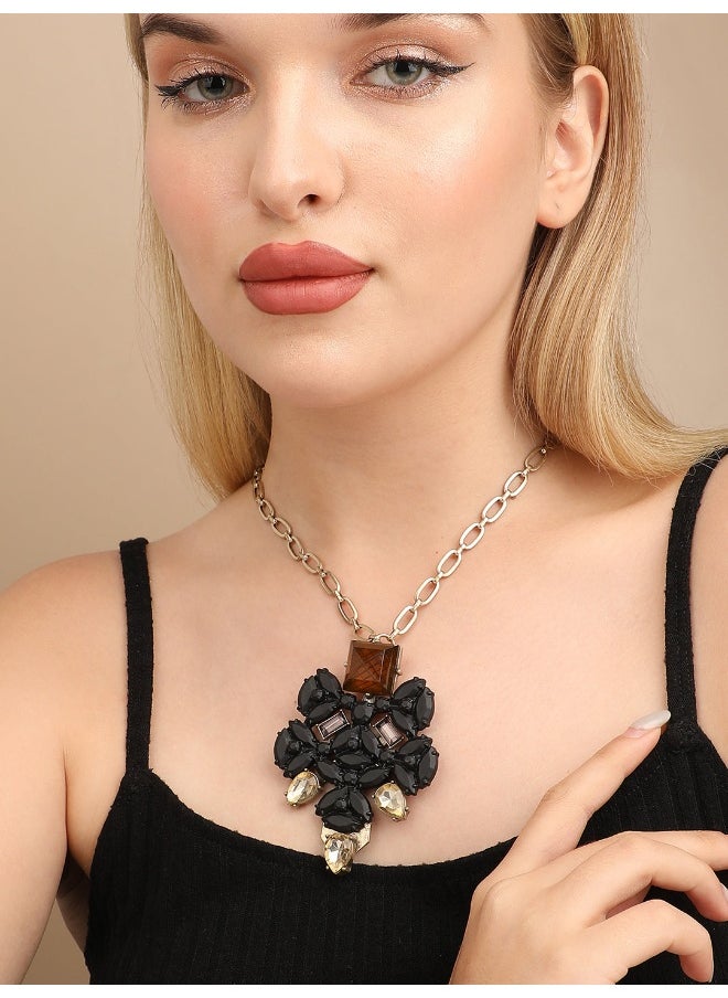 Designer Statement Stone Necklace - pzsku/ZB26B2F10E2A31FE183DBZ/45/_/1725358613/934aee2a-1786-47b1-a0e9-e318d12c60f3