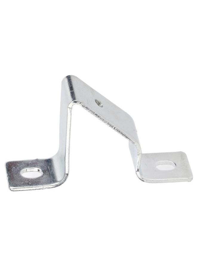 10PCS Rail Mounting U Bracket C45 Stainless Steel Guide Rail Inclined Support U Shaped Connector Bracket M5 Hole