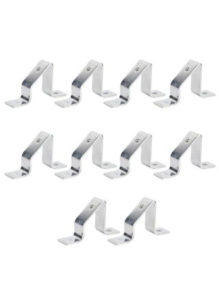 10PCS Rail Mounting U Bracket C45 Stainless Steel Guide Rail Inclined Support U Shaped Connector Bracket M5 Hole - pzsku/ZB26B7EA046E60F090DBDZ/45/1746233438/5aa9491e-1e22-402a-9161-107abe57914a
