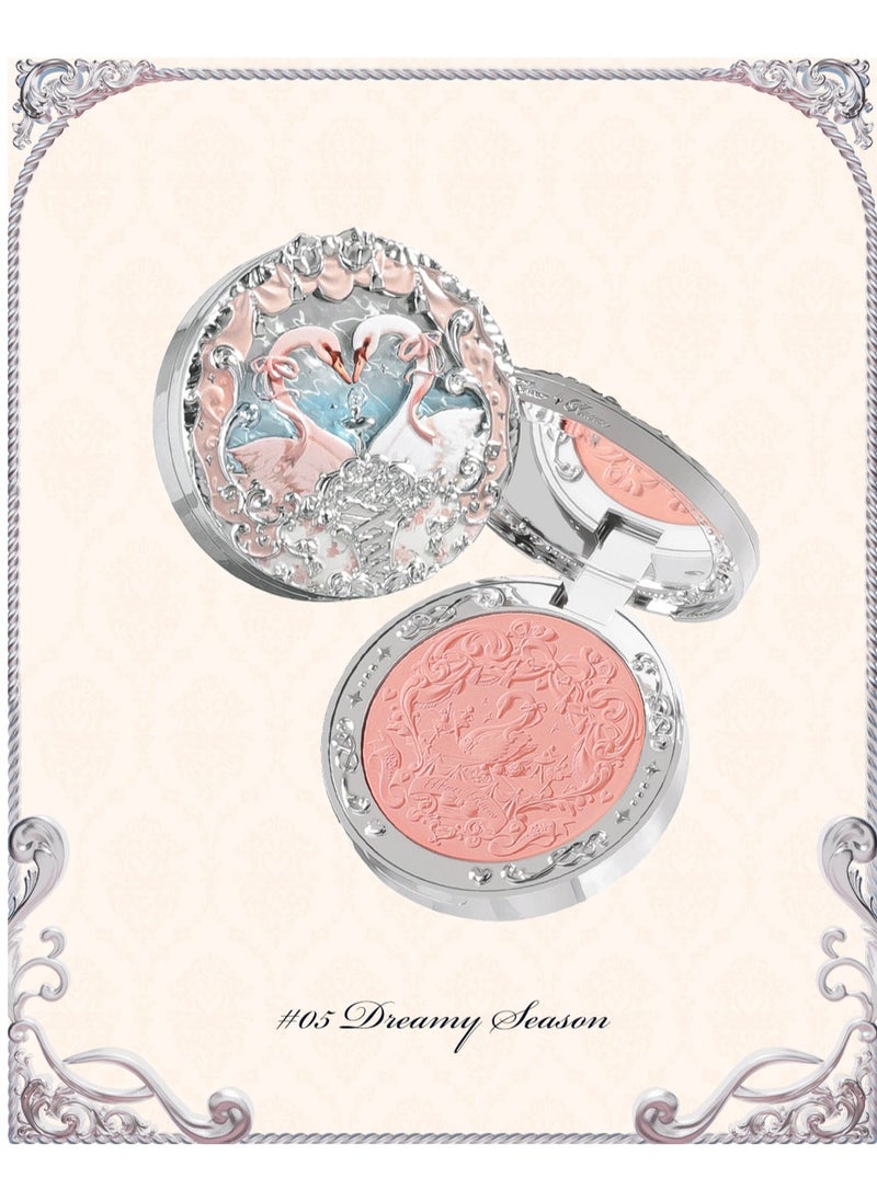 Swan Ballet Embossed Blush, Flocked Mist Embossed Cheek, Inflated Color, Matte, Classic Makeup - 5g (05 Dreamy Season) - pzsku/ZB26B9A7C8E88E0F65759Z/45/_/1699450966/95d71cec-8d2e-4174-8804-1621ad625777