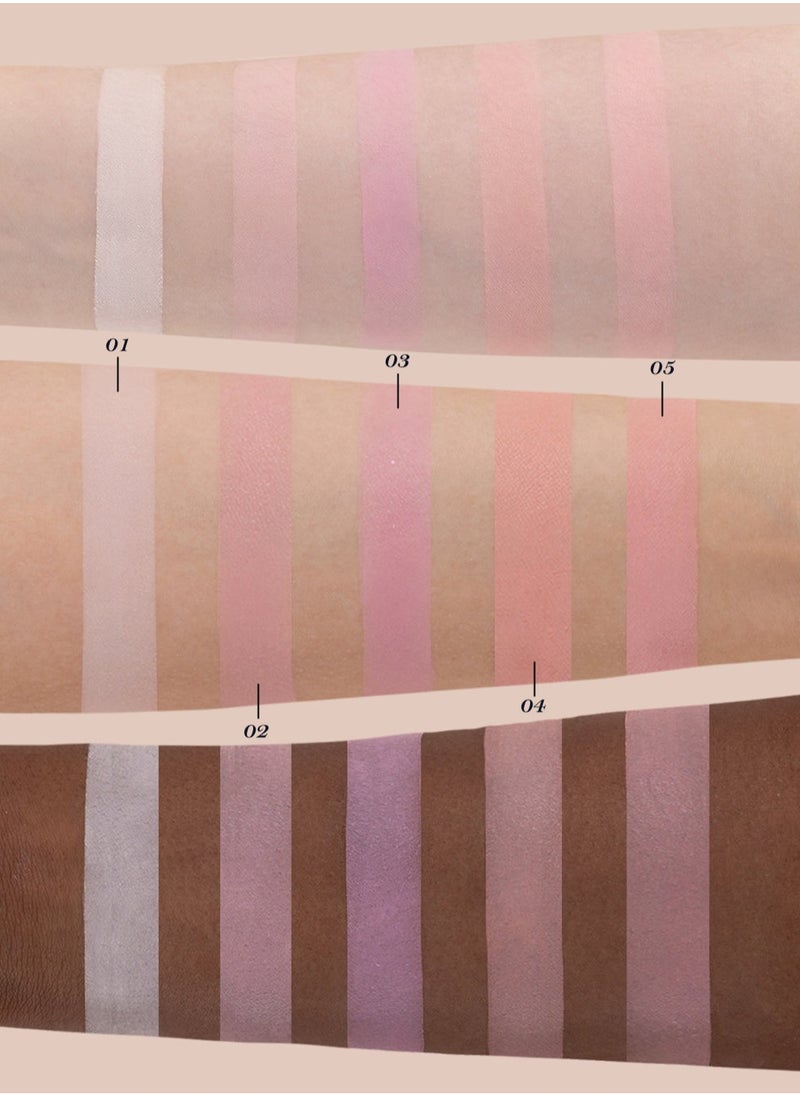 Flower Knows Swan Ballet Embossed Blush, Flocked Mist Embossed Cheek, Inflated Color, Matte, Classic Makeup - 5g (05 Dreamy Season)  - Image 4
